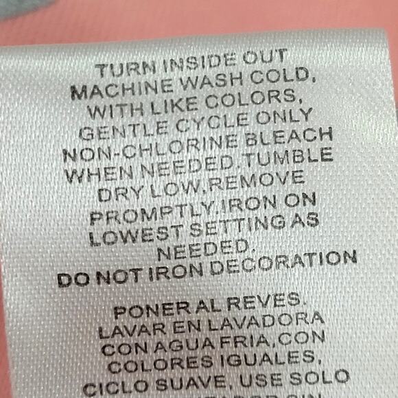 Nannette Sweatshirt / Leggings 2pc. Set Pink and Gray Toddler Size 3T - Picture 8 of 9